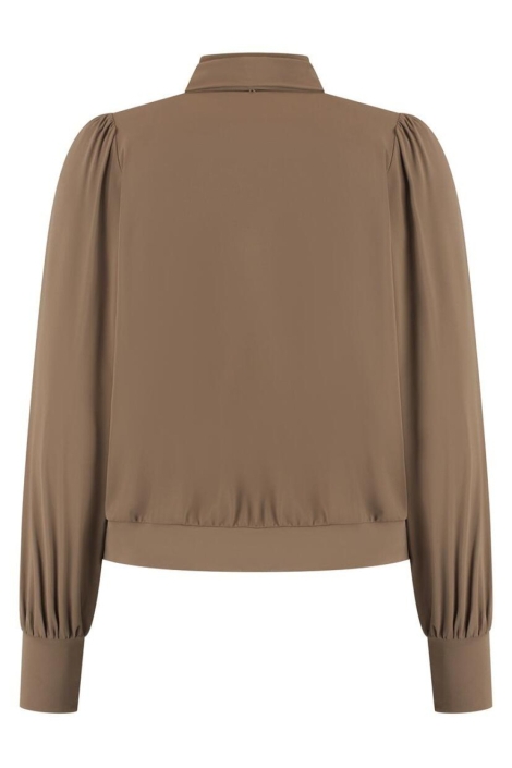 Lady Day bruine dames top | Achteraanzicht
