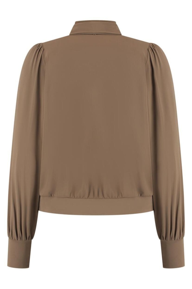 Lady Day bruine dames top | Achteraanzicht