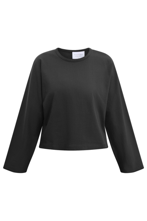 SisterS point zwarte dames t-shirt | Vooraanzicht