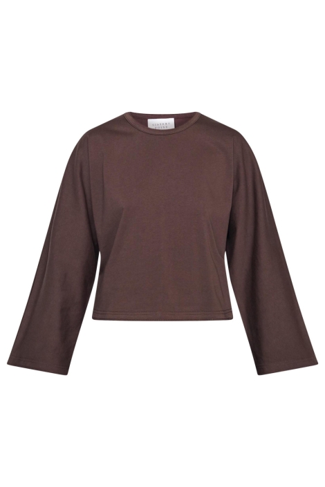 SisterS point bruine dames t-shirt | Vooraanzicht