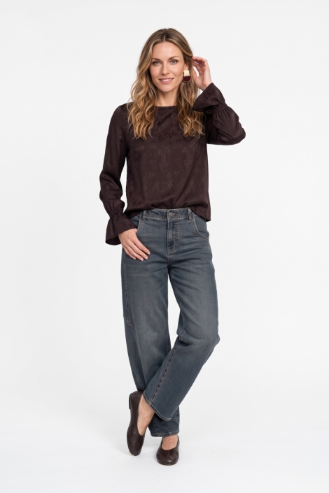 Geisha bruine dames top | Model
