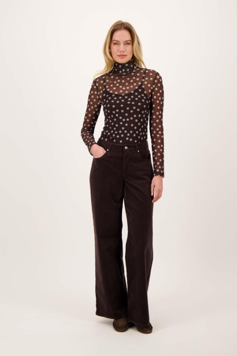 Zusss bronzen dames top | Model