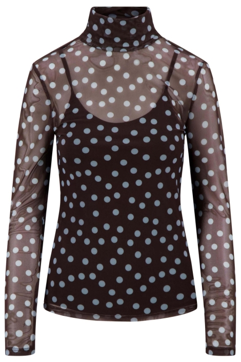 Zusss bronzen dames top | Vooraanzicht