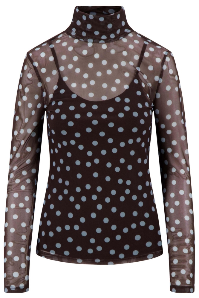 Zusss bronzen dames top | Vooraanzicht