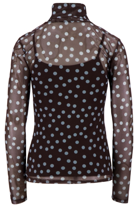 Zusss bronzen dames top | Achteraanzicht
