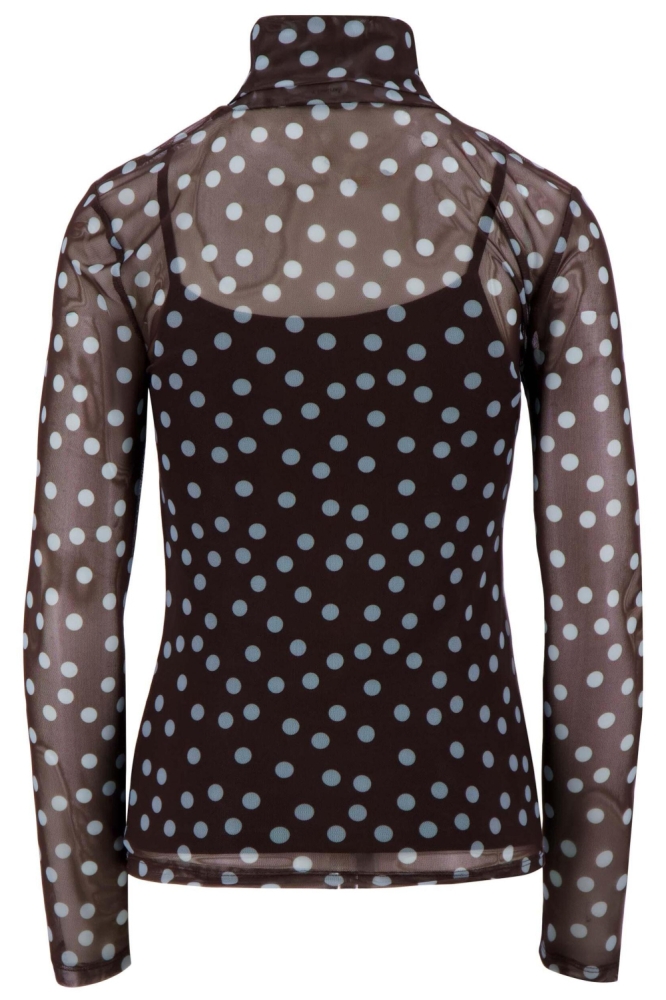 Zusss bronzen dames top | Achteraanzicht