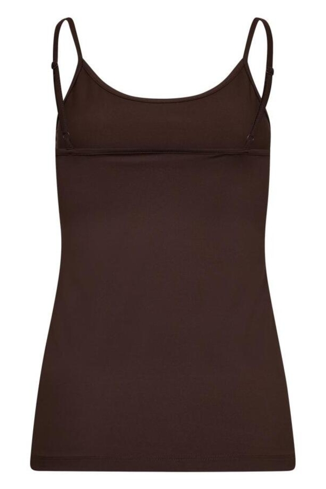 Freequent bruine dames top | Achteraanzicht
