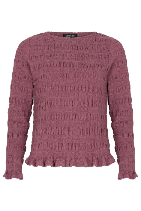 Ydence roze dames t-shirt | Vooraanzicht