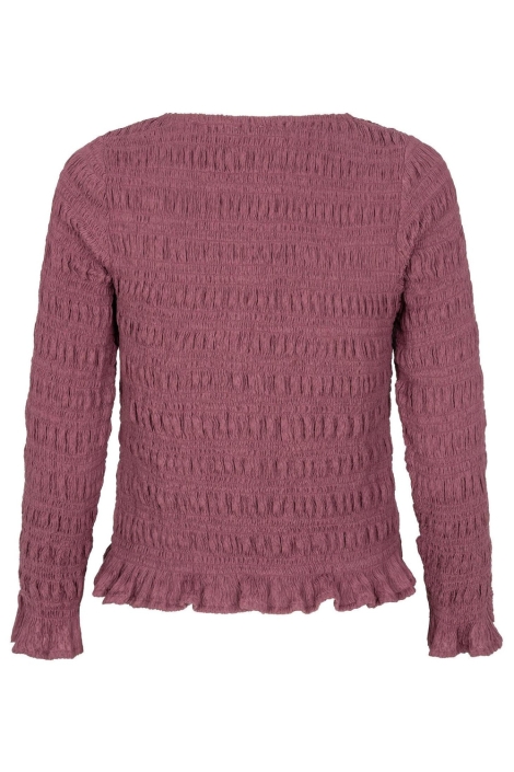 Ydence roze dames t-shirt | Achteraanzicht