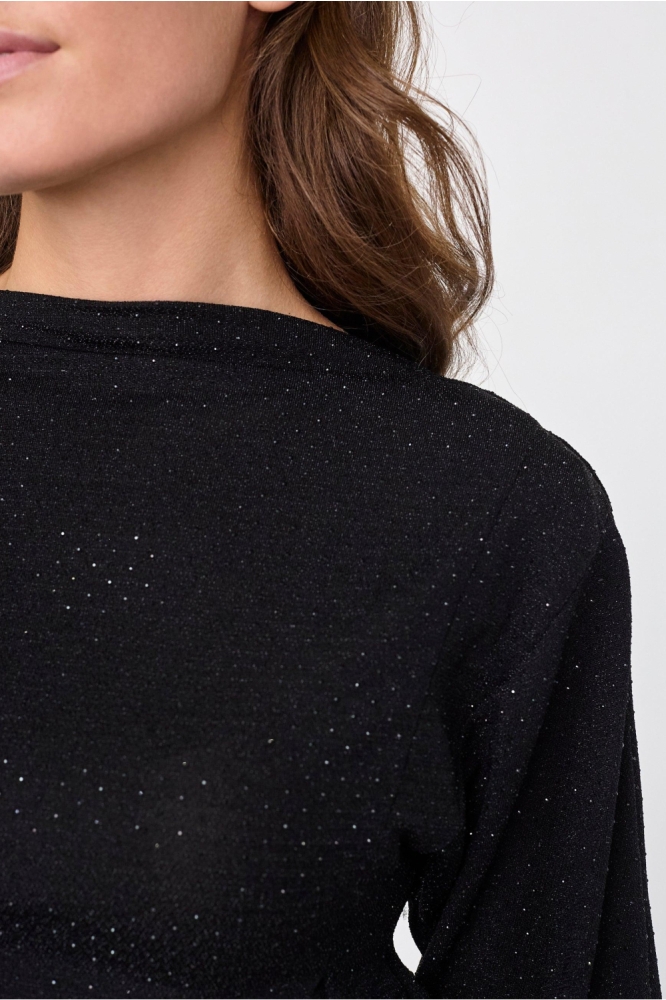 SisterS point zwarte dames top | Close up