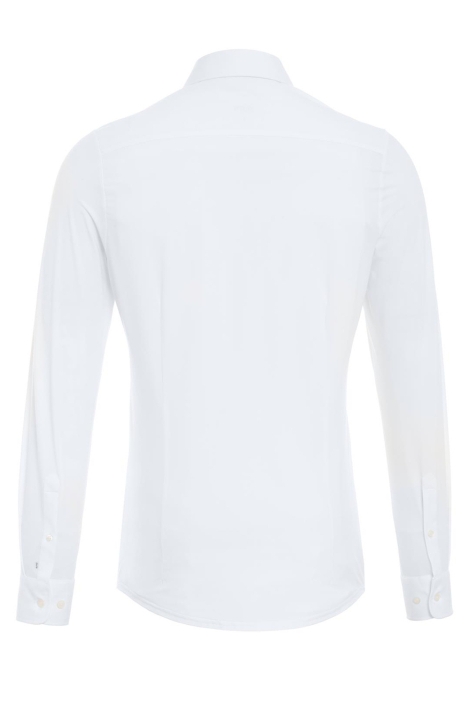 Pure H. Tico witte heren overhemd | Achteraanzicht