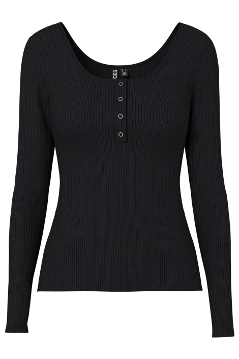 Pieces zwarte dames t-shirt