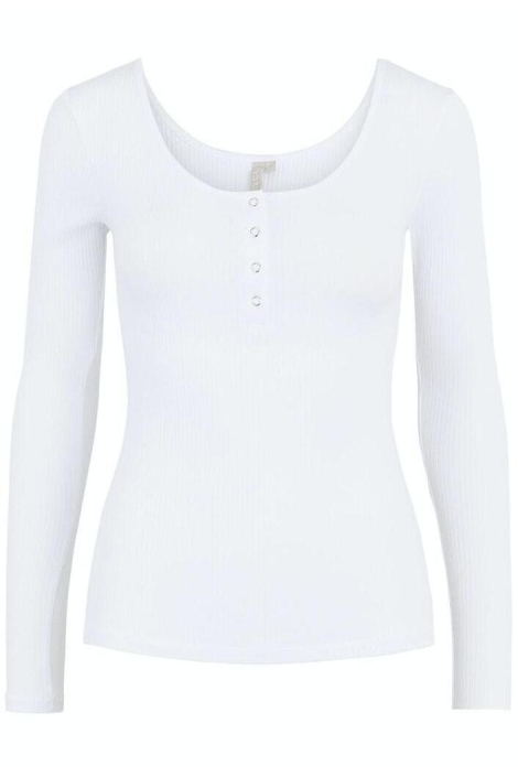 Pieces witte dames t-shirt
