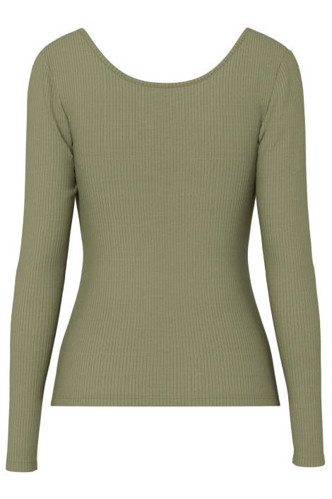 Pieces groene dames t-shirt