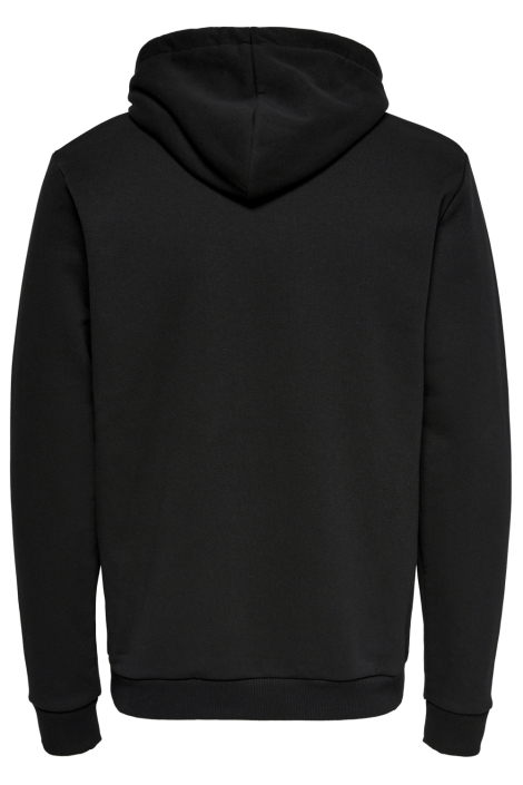 Only & Sons zwarte heren sweater | Achteraanzicht