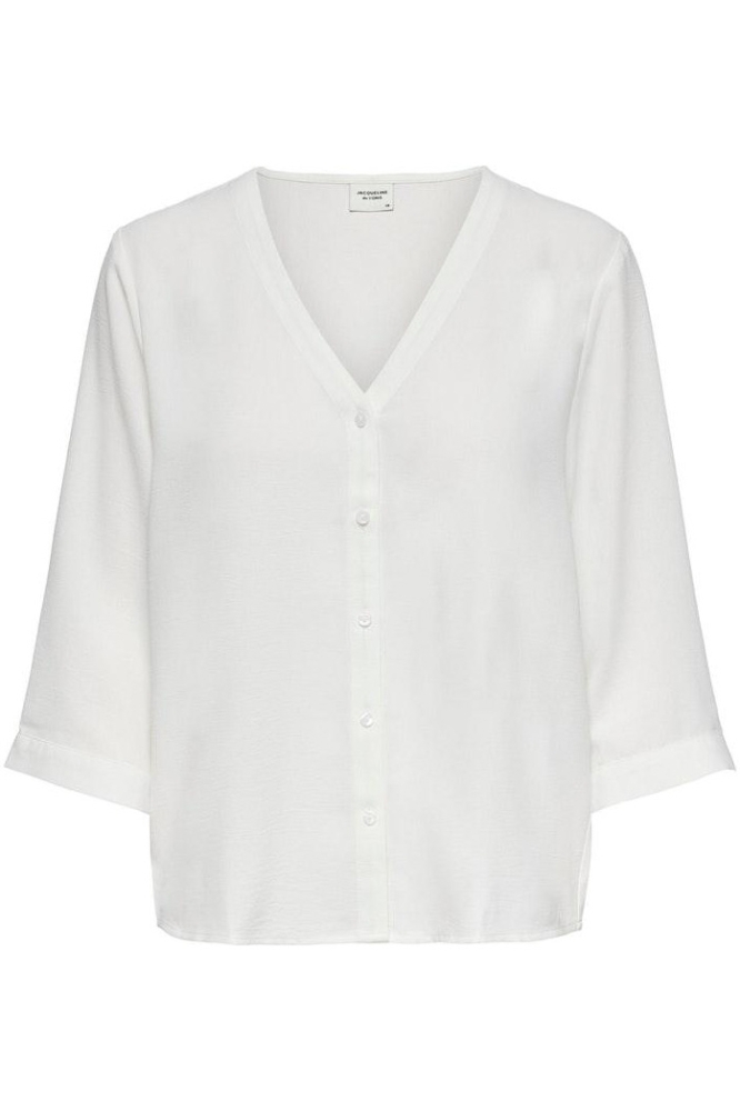 Jacqueline de Yong witte dames blouse | Vooraanzicht