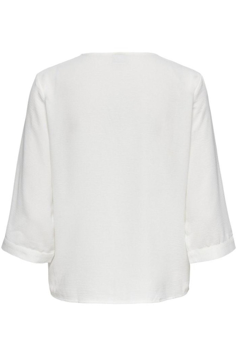 Jacqueline de Yong witte dames blouse | Achteraanzicht
