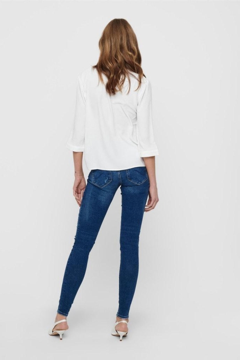 Jacqueline de Yong witte dames blouse | Model