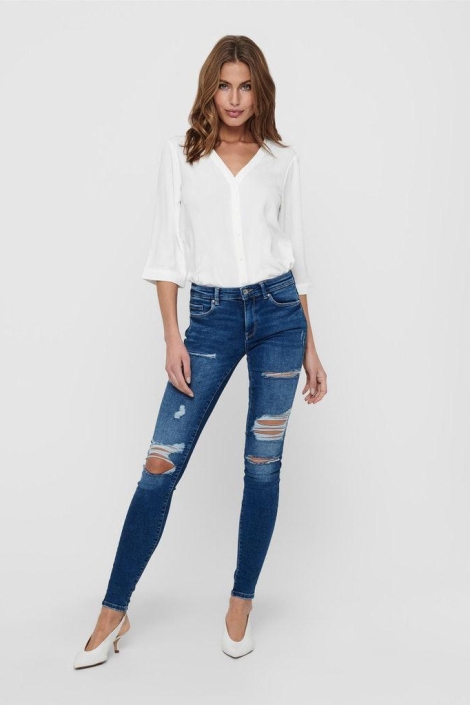 Jacqueline de Yong witte dames blouse | Model