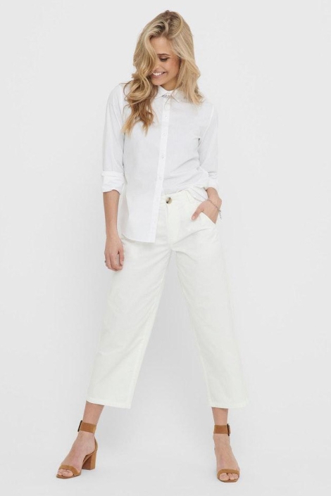 Jacqueline de Yong witte dames blouse | Model