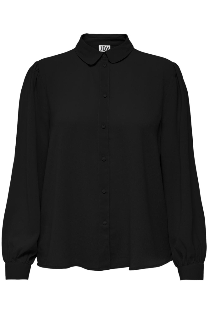 Jacqueline de Yong zwarte dames blouse | Vooraanzicht
