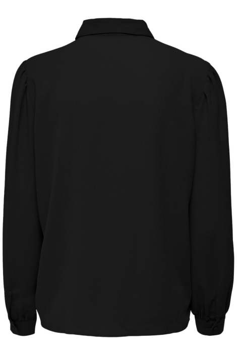 Jacqueline de Yong zwarte dames blouse | Achteraanzicht