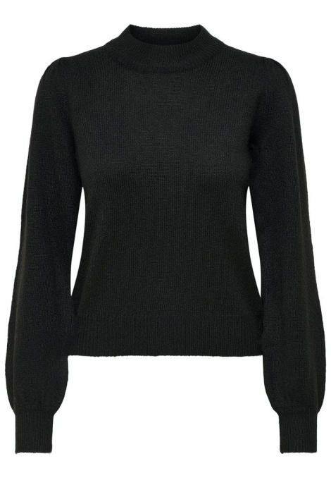 Jacqueline de Yong zwarte dames trui | Vooraanzicht