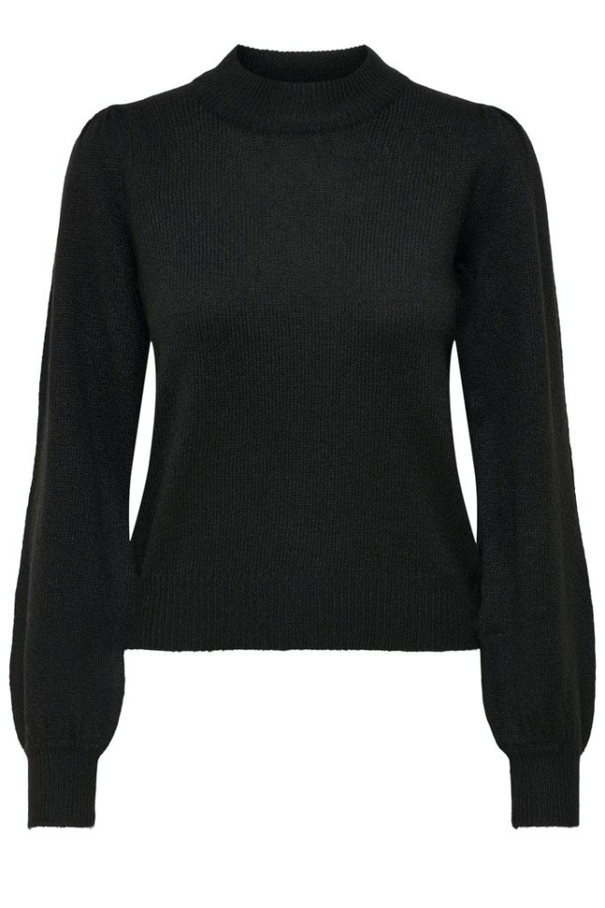 Jacqueline de Yong zwarte dames trui | Vooraanzicht