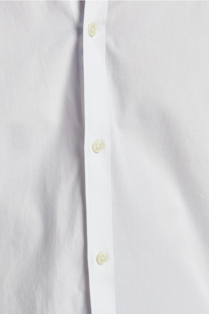 Jack & Jones witte heren overhemd | Close up