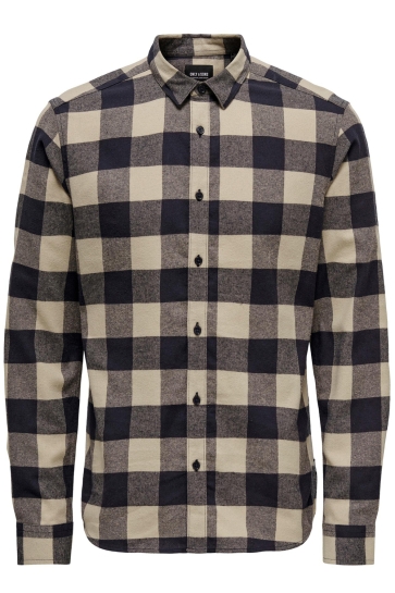 Only & Sons onsgudmund ls checked shirt noos Blauw