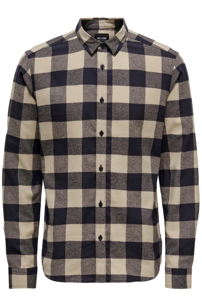 Only & Sons blauwe heren overhemd