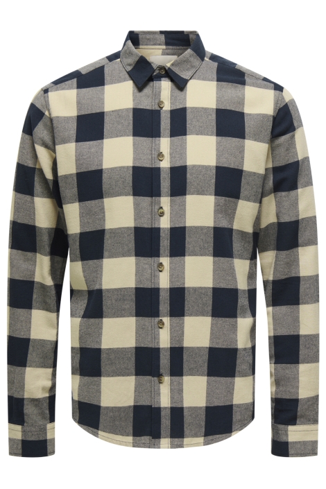 Only & Sons blauwe heren overhemd