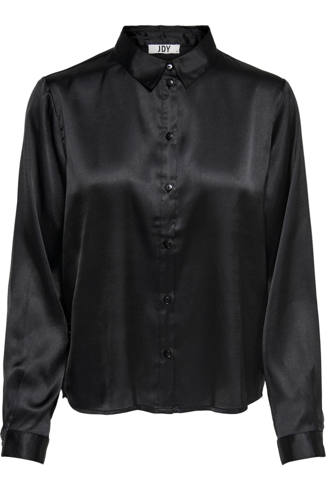 Jacqueline de Yong zwarte dames blouse | Vooraanzicht