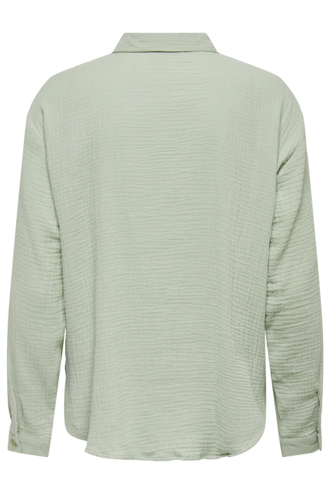 Jacqueline de Yong groene dames blouse | Achteraanzicht