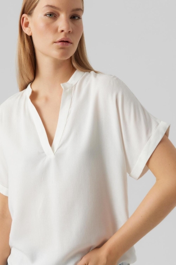 Vero Moda vmbeauty ss top ga noos Wit