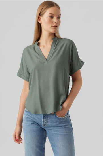 Vero Moda T-shirt VMBEAUTY SS TOP GA NOOS 10279697 Laurel Wreath