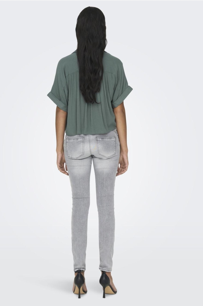 Only groene dames blouse | Model