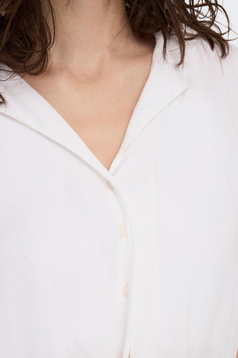 Only witte dames blouse | Close up