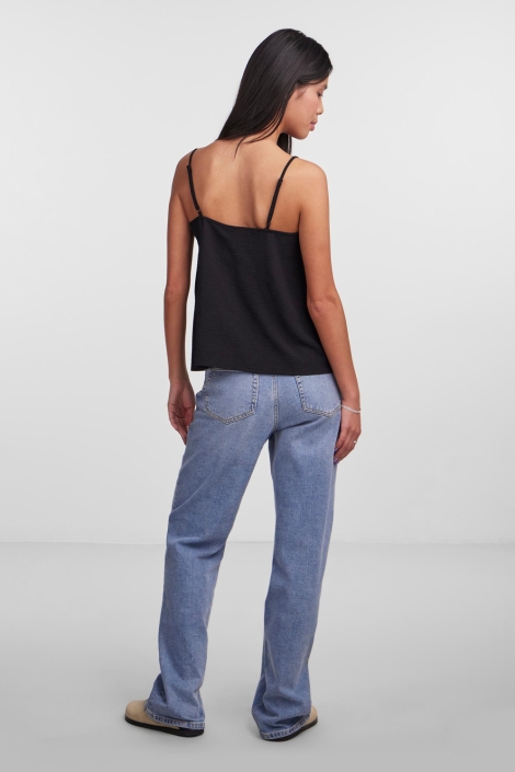 Pieces zwarte dames top