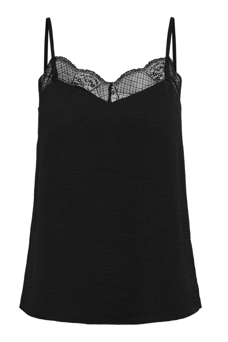 Pieces zwarte dames top