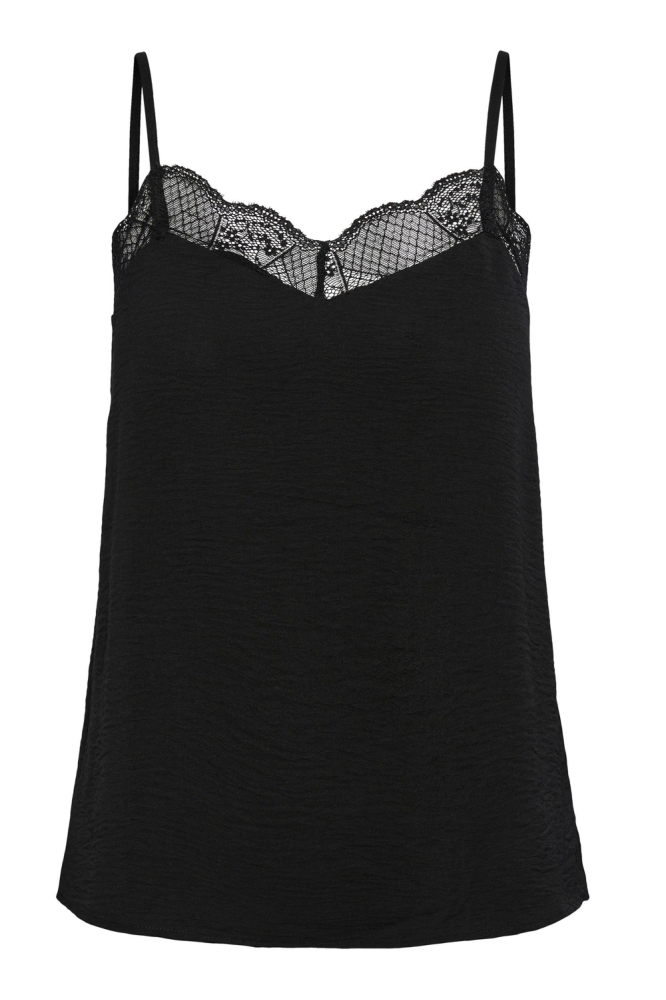 Pieces zwarte dames top