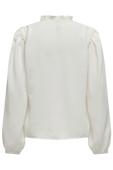 Jacqueline de Yong beige dames t-shirt | Achteraanzicht