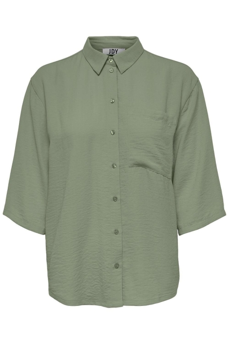 Jacqueline de Yong groene dames blouse | Vooraanzicht