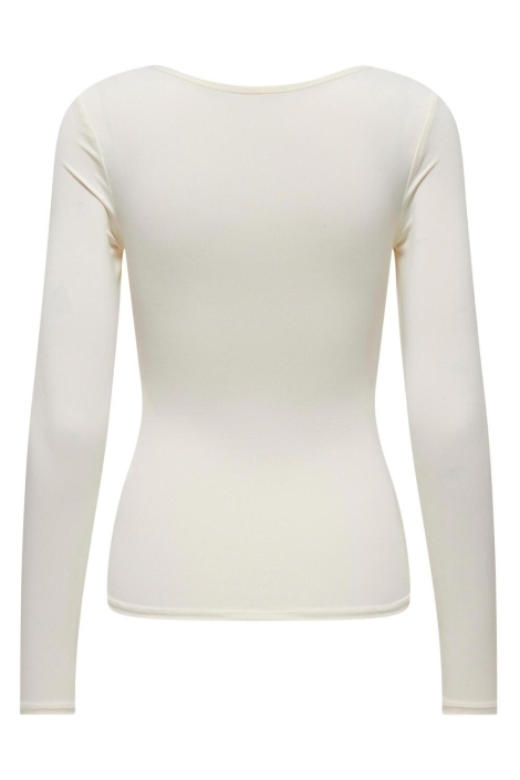 Only witte dames t-shirt | Achteraanzicht