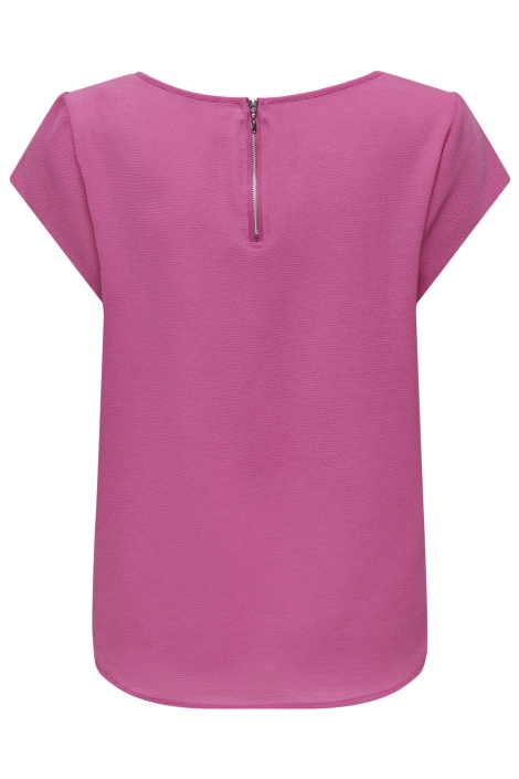 Only roze dames t-shirt | Achteraanzicht