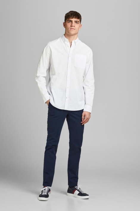 Jack & Jones witte heren overhemd | Model