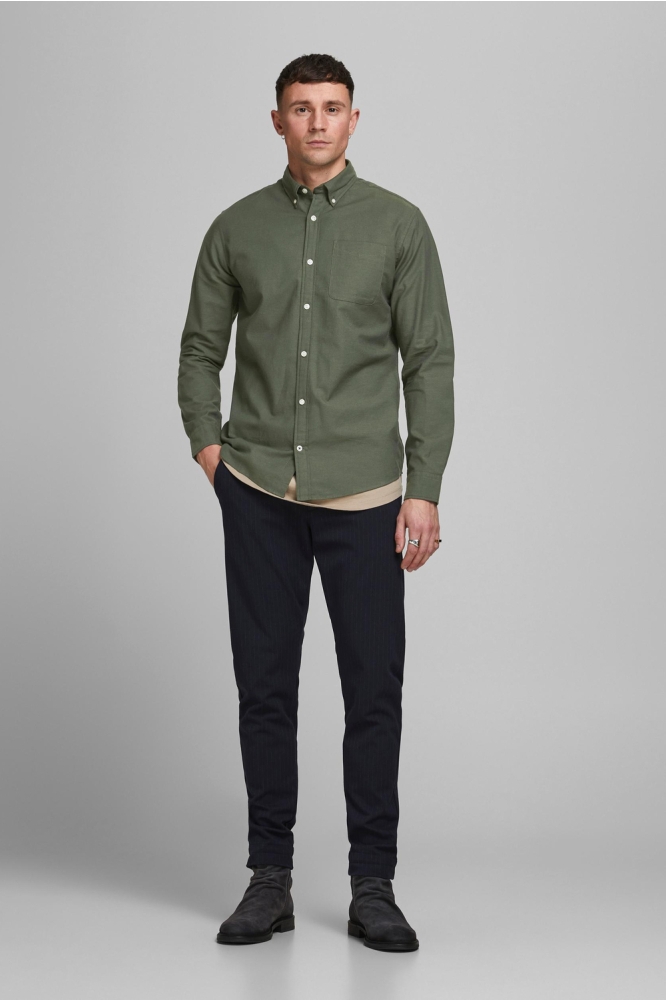 Jack & Jones groene heren overhemd