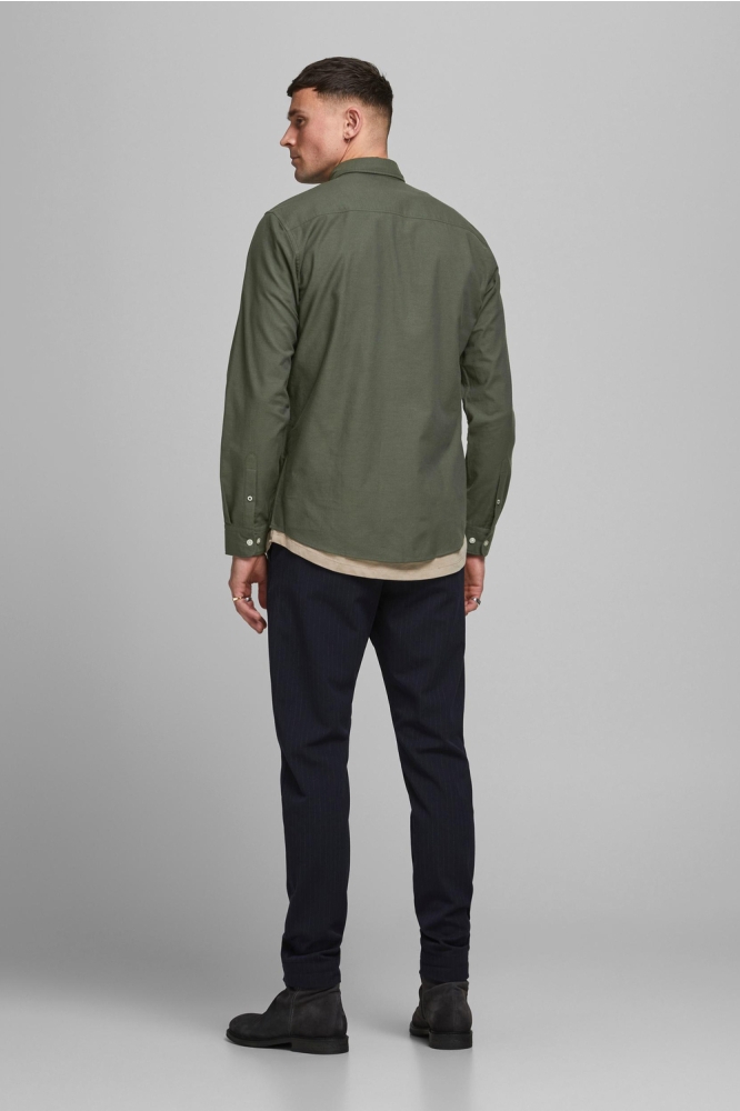 Jack & Jones groene heren overhemd