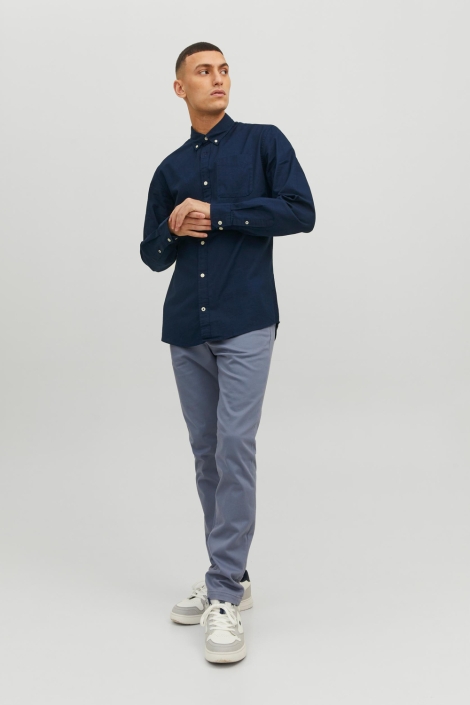 Jack & Jones blauwe heren overhemd | Model