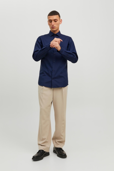 Jack & Jones blauwe heren overhemd | Model